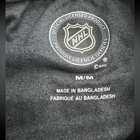 Super Soft Grey NHL Long Sleeved Shirt, Medium - Picture 2 of 4